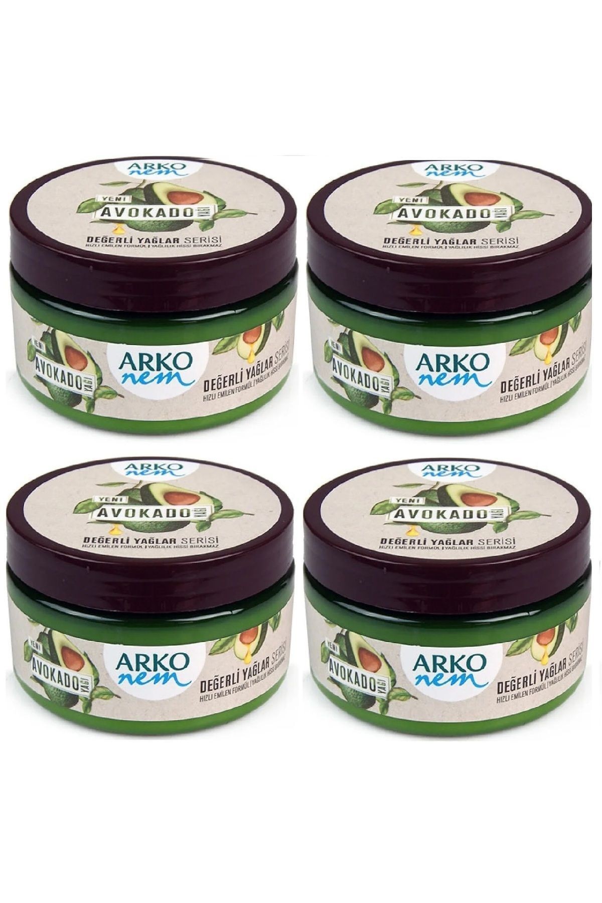 Değerli Yağlar Avokado Yağı 250 ml x 4 Adet
