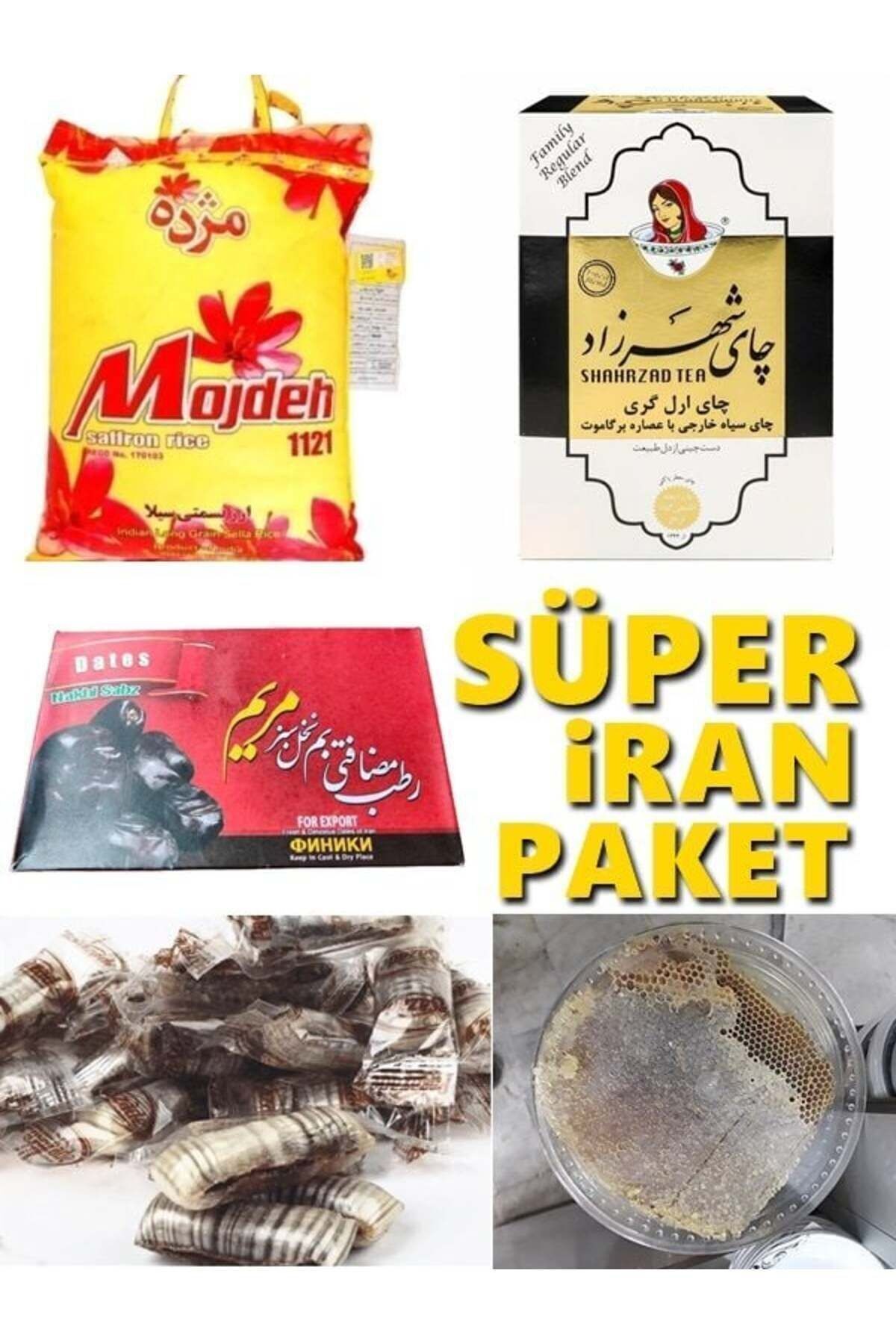 Tek Koli İran Ürünleri - İran Pirinci, İran Çayı, İran Hurması, İran Şekeri ve İran Balı