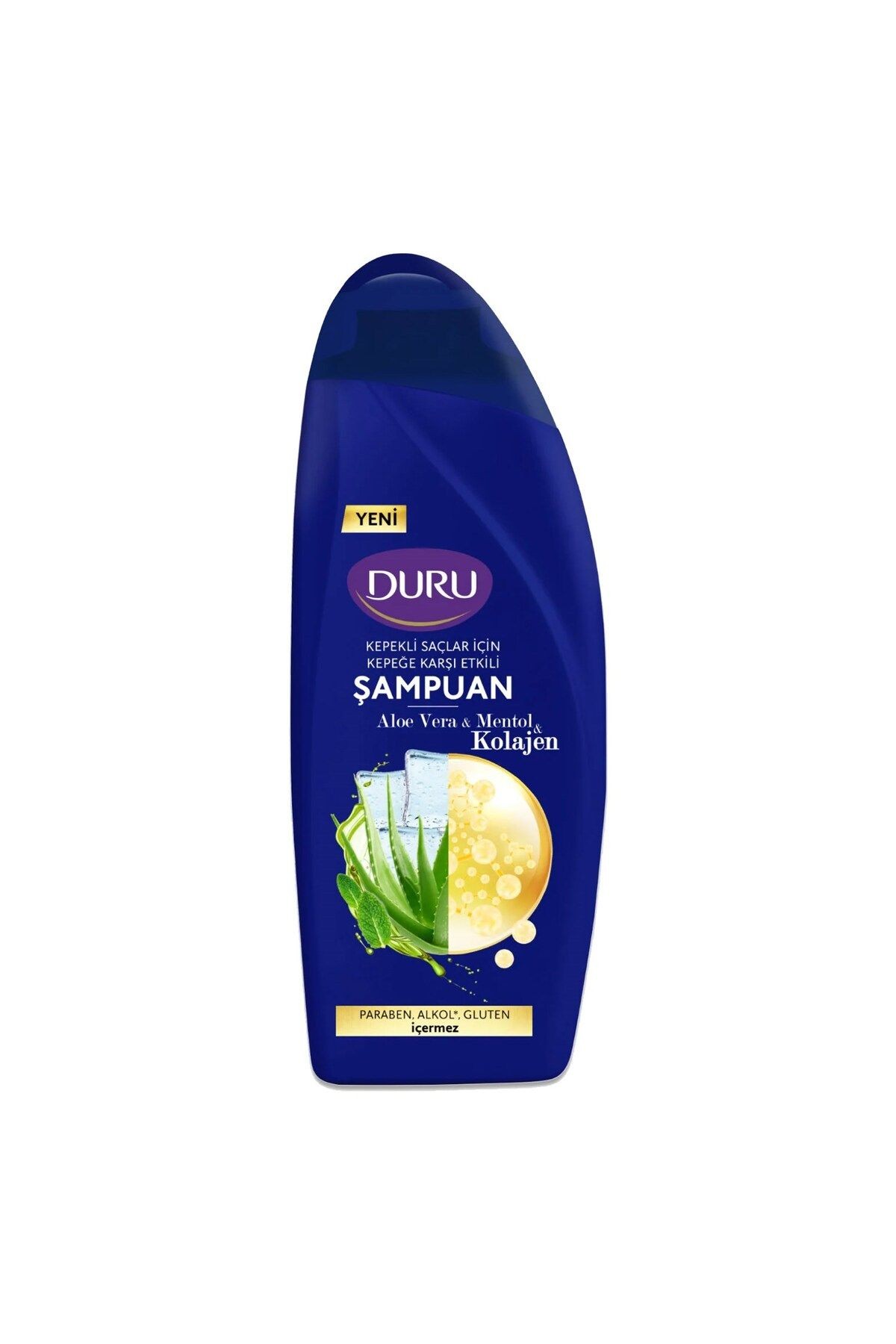 Aloe Vera&mentol&kolajen Kepeğe Karşı Etkili Şampuan 12 x 500 Ml
