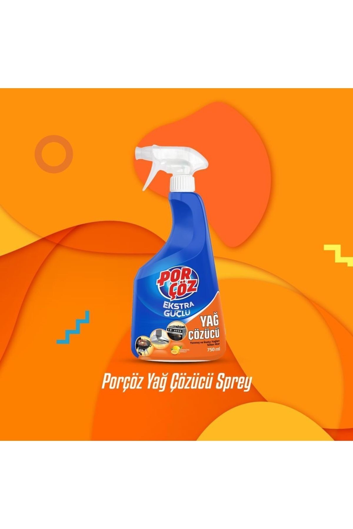 YAĞ ÇÖZÜCÜ SPREY 750 ML X 2 ADET