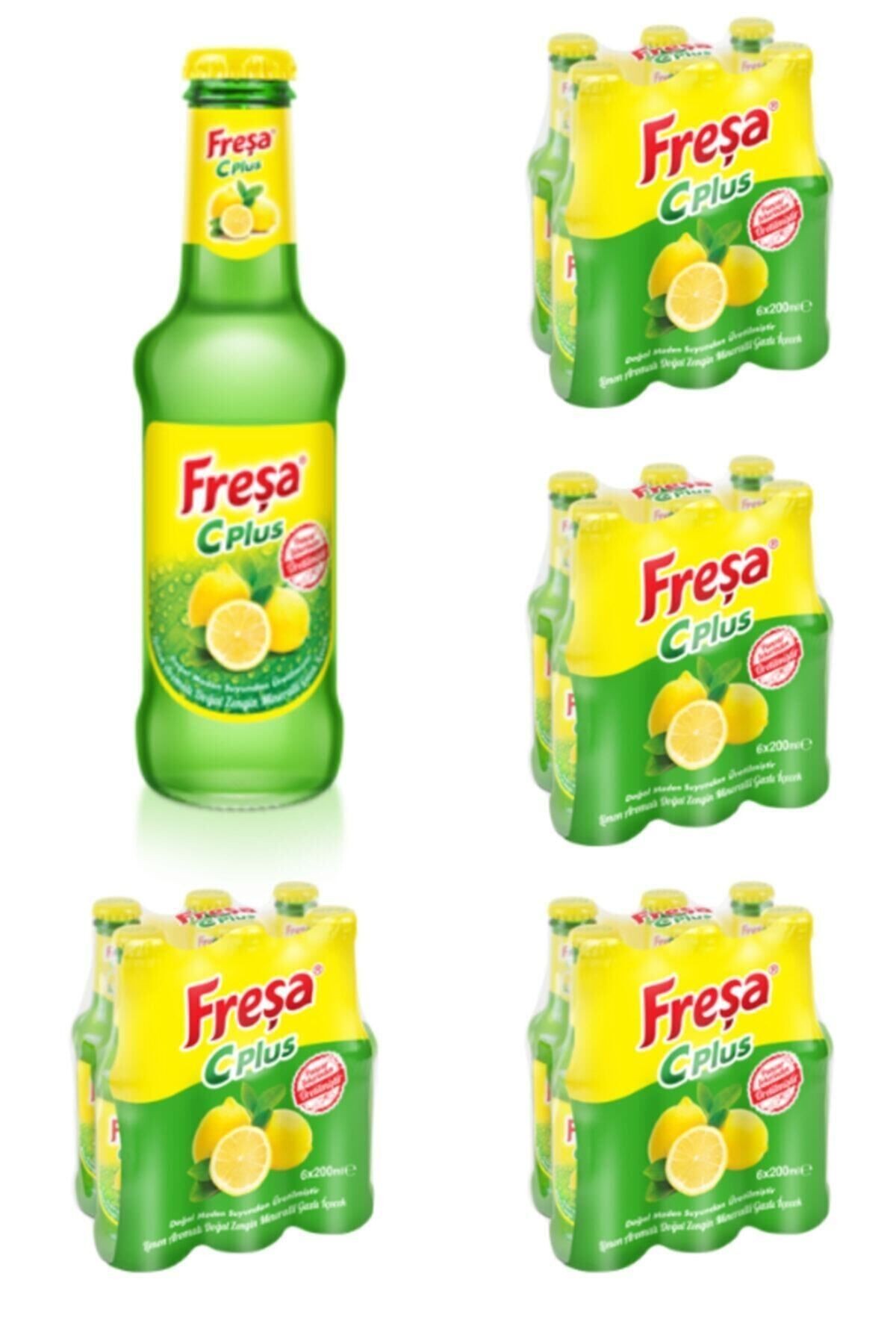C Plus Limon Aromalı C Vitaminli Maden Suyu