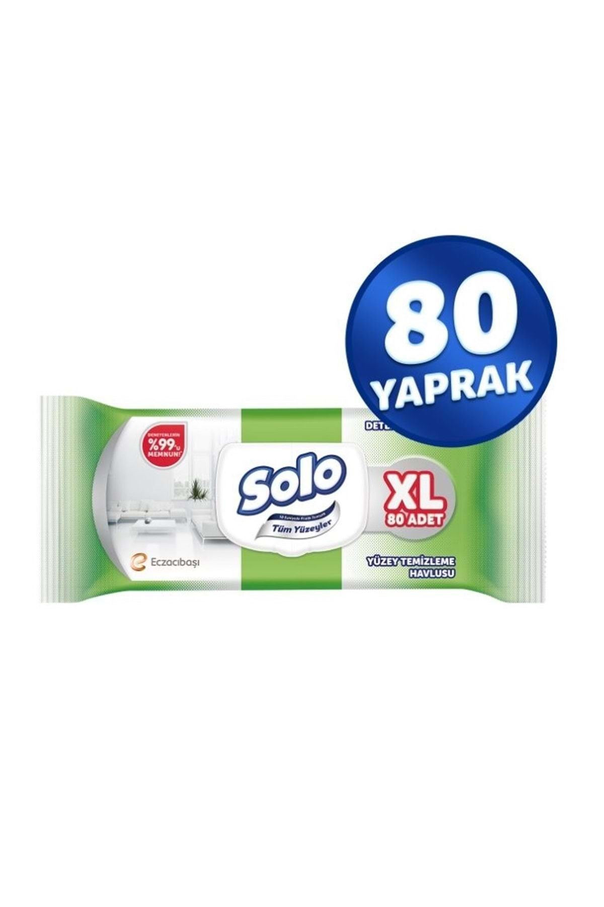 Xl Yüzey Temizleme Havlusu 80 Yaprak Tüm Yüzeyler İçin