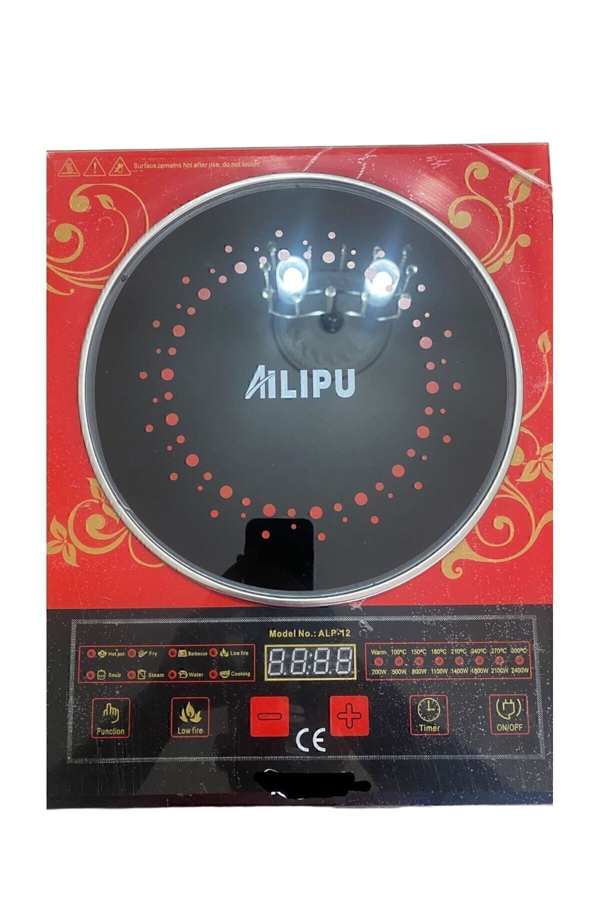 Ailipu Tek Gözlü Indiksiyonlu Ocak 2400 Watt 1.kalite