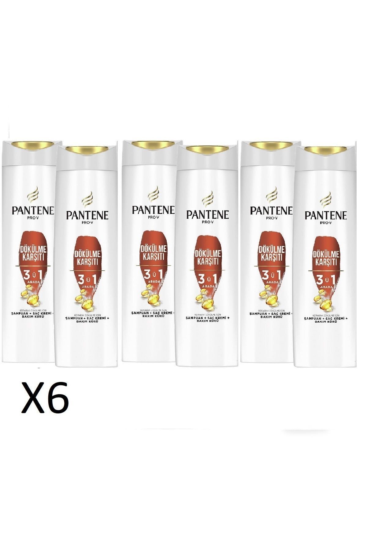 Dökülme Karşıtı 3'ü1 Arada 6x350 ml