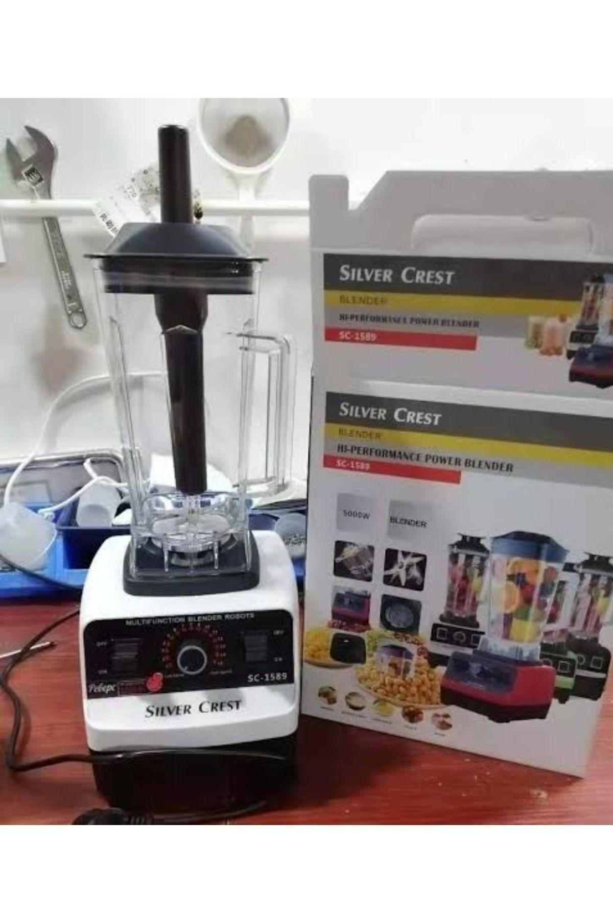 New Silver Crest Blender - Bar Cafe Blender ( Stoklardaki Renk Gönderilecektir ) SNMZ048
