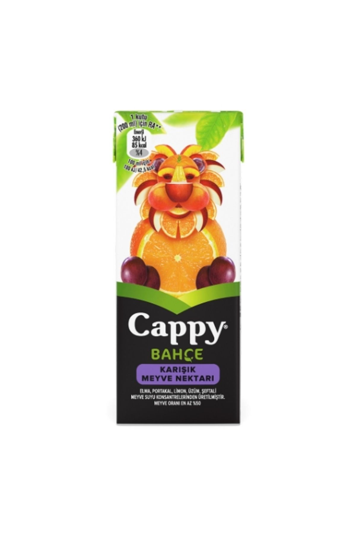 24'lü Cappy Karışık Kutu Meyve Suyu 250 ml.