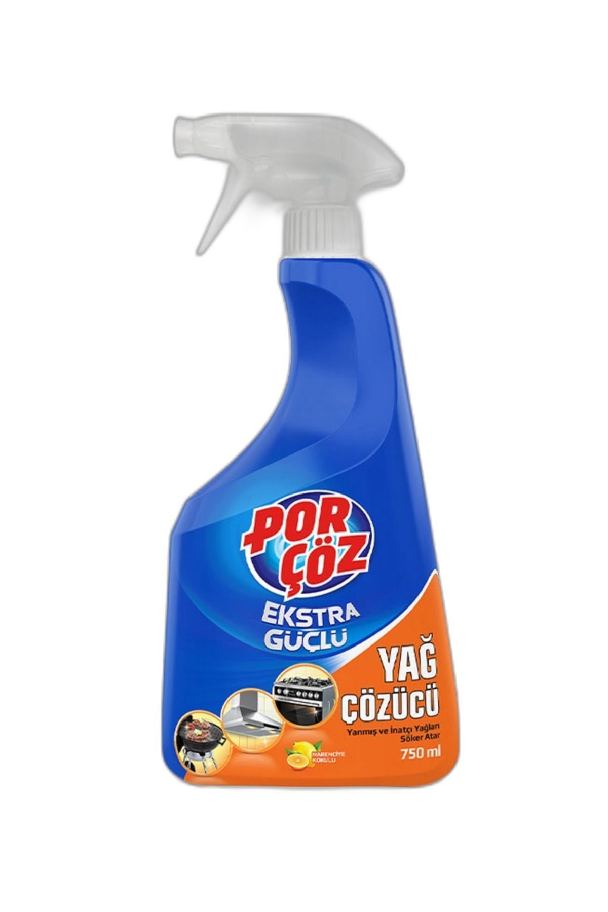 PORÇÖZ Ekstra Güçlü Yağ Çözücü Sprey 2 X 750 Ml