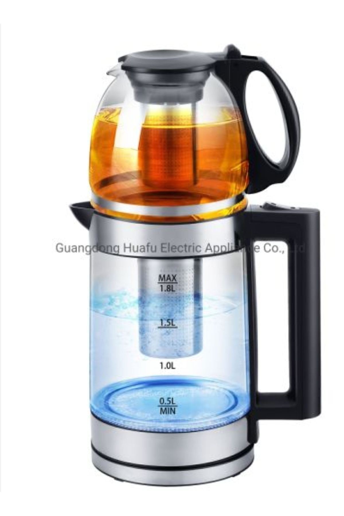 Cam Çaycı Ketlle 2 Litre (DEMLİK FİLTRELİ, SICAK TUTMA ÖZELLİĞİ YOKTUR) Yetkilki Satıcı Yodi Bag