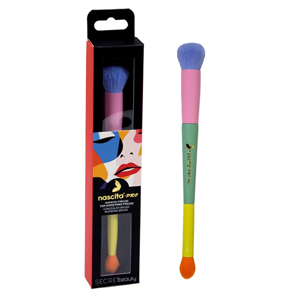 Nascita Secret Beauty Kapatıcı ve Far Karıştırma Fırçası