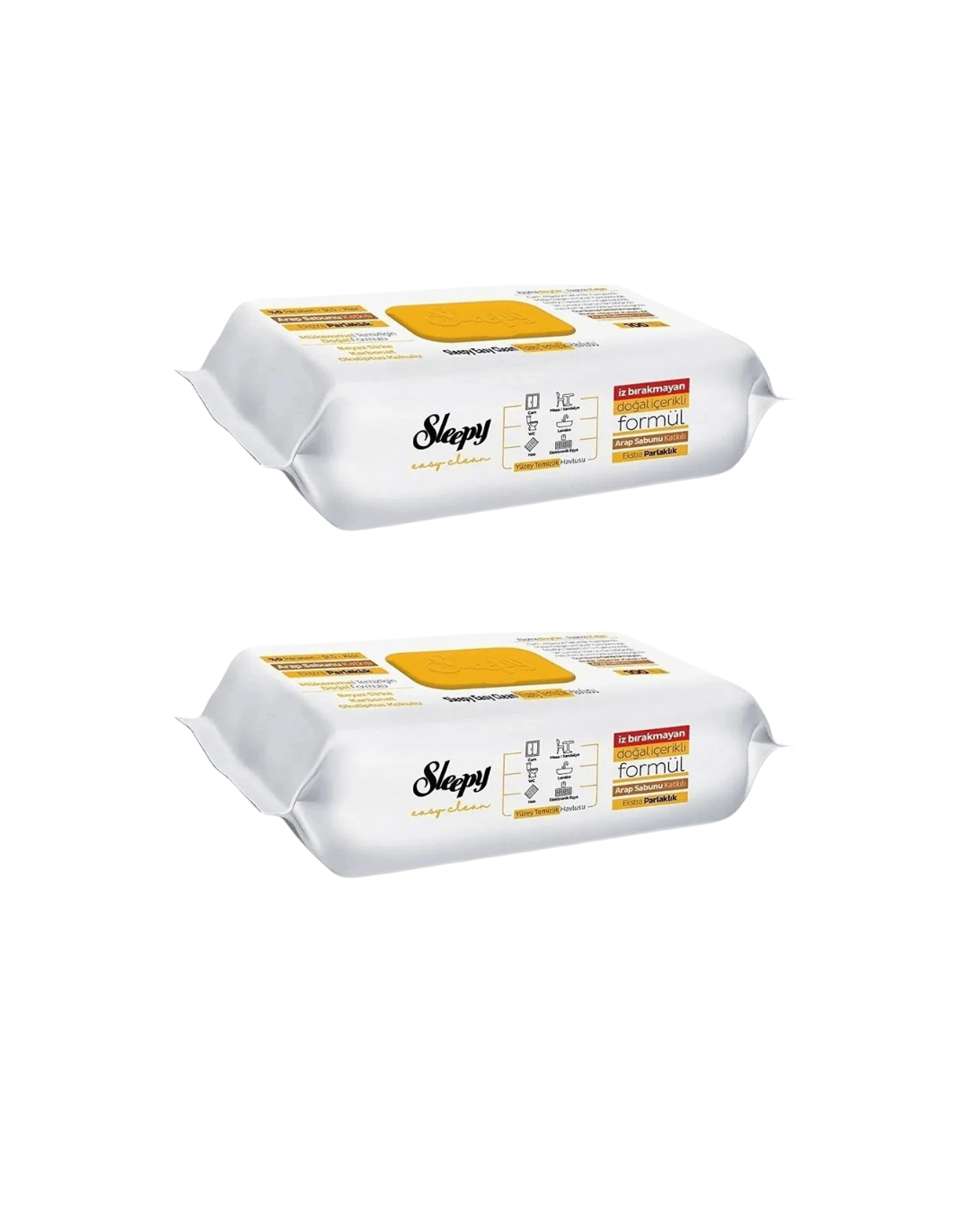 Sleepy Easy Clean Yüzey Temizlik Havlusu 2'Li Set (100 Yaprak)