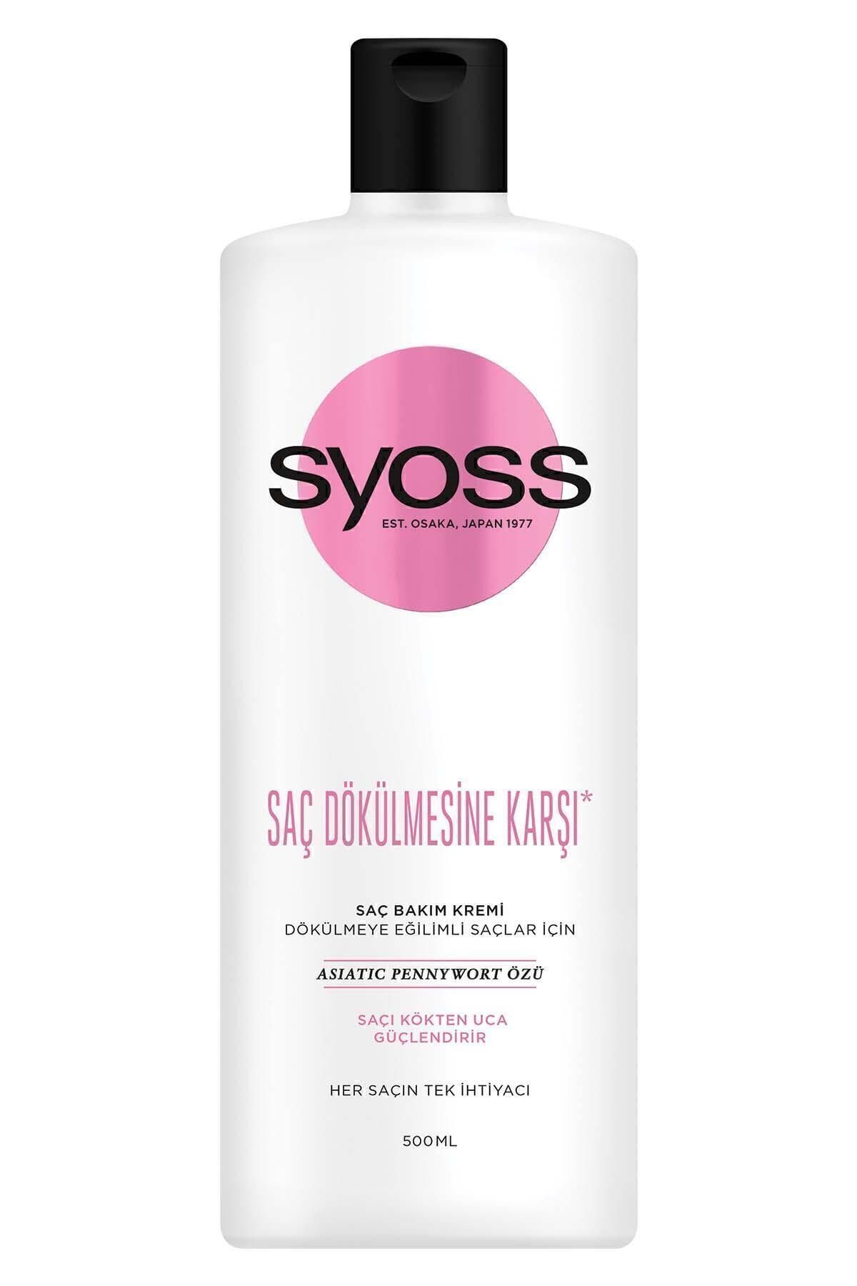 Syoss Saç Dökülmesine Karşı Saç Kremi 500 ml - Güçlü Besleyici Formül