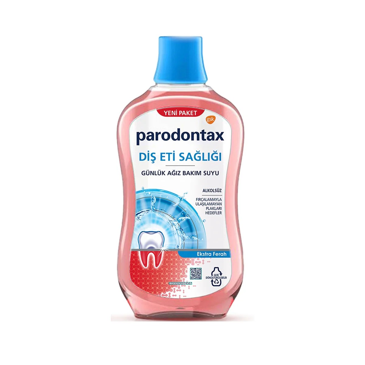 PARODONTAX Ağız Bakım Suyu Extra Ferah 500 ml