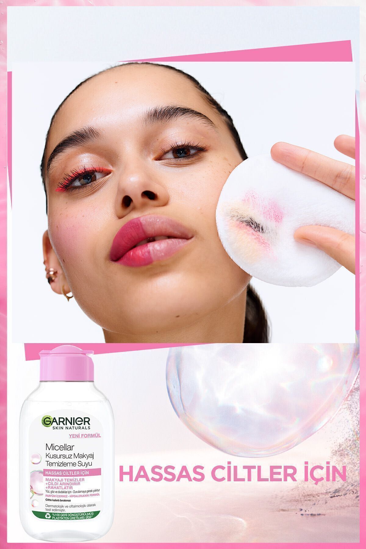 Garnier Micellar Kusursuz Makyaj Temizleme Suyu 100 Ml
