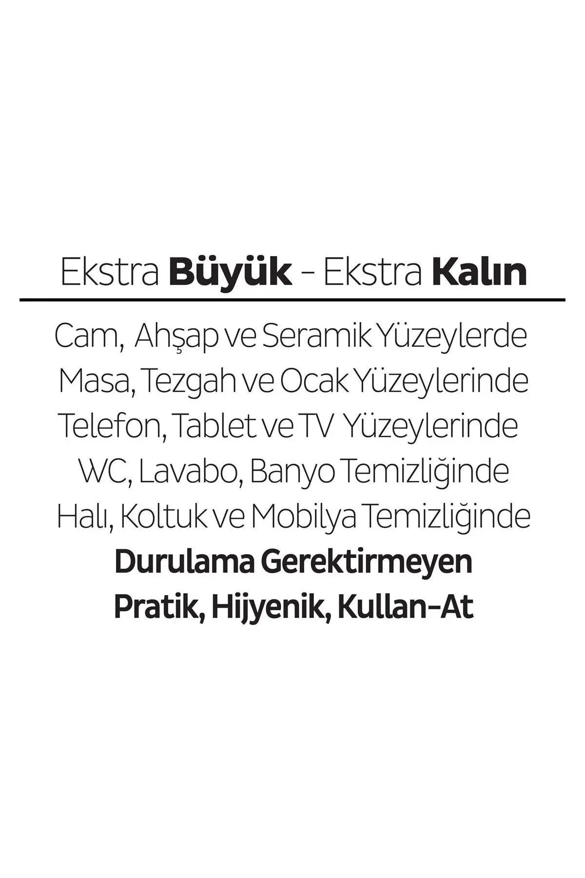 Sleepy Easy Clean Orkide Bahçesi Yüzey Temizlik Havlusu 100 Yaprak