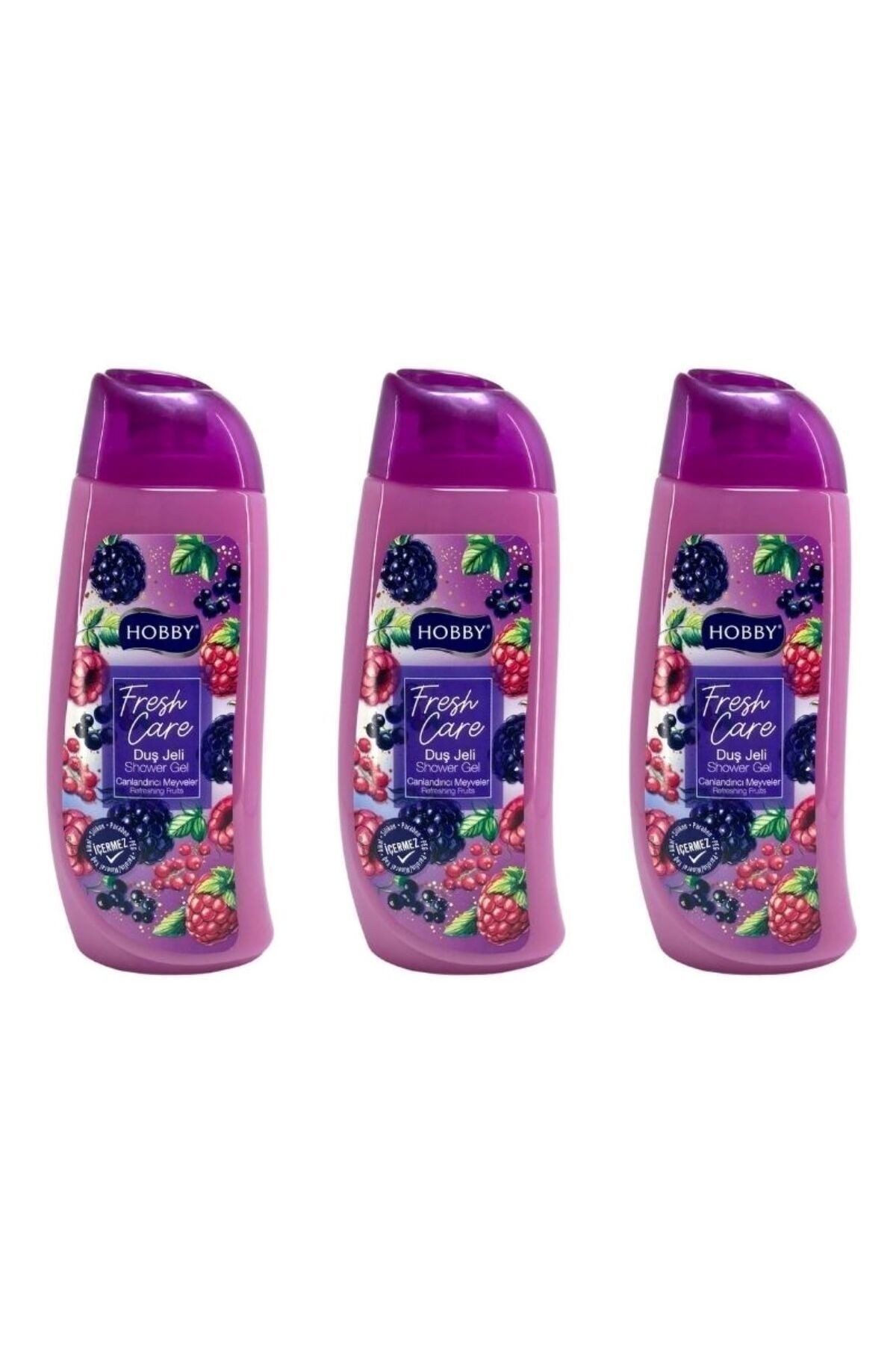 Fresh Care Canlandırıcı Meyveler Duş Jeli 500 ml X 3 Adet