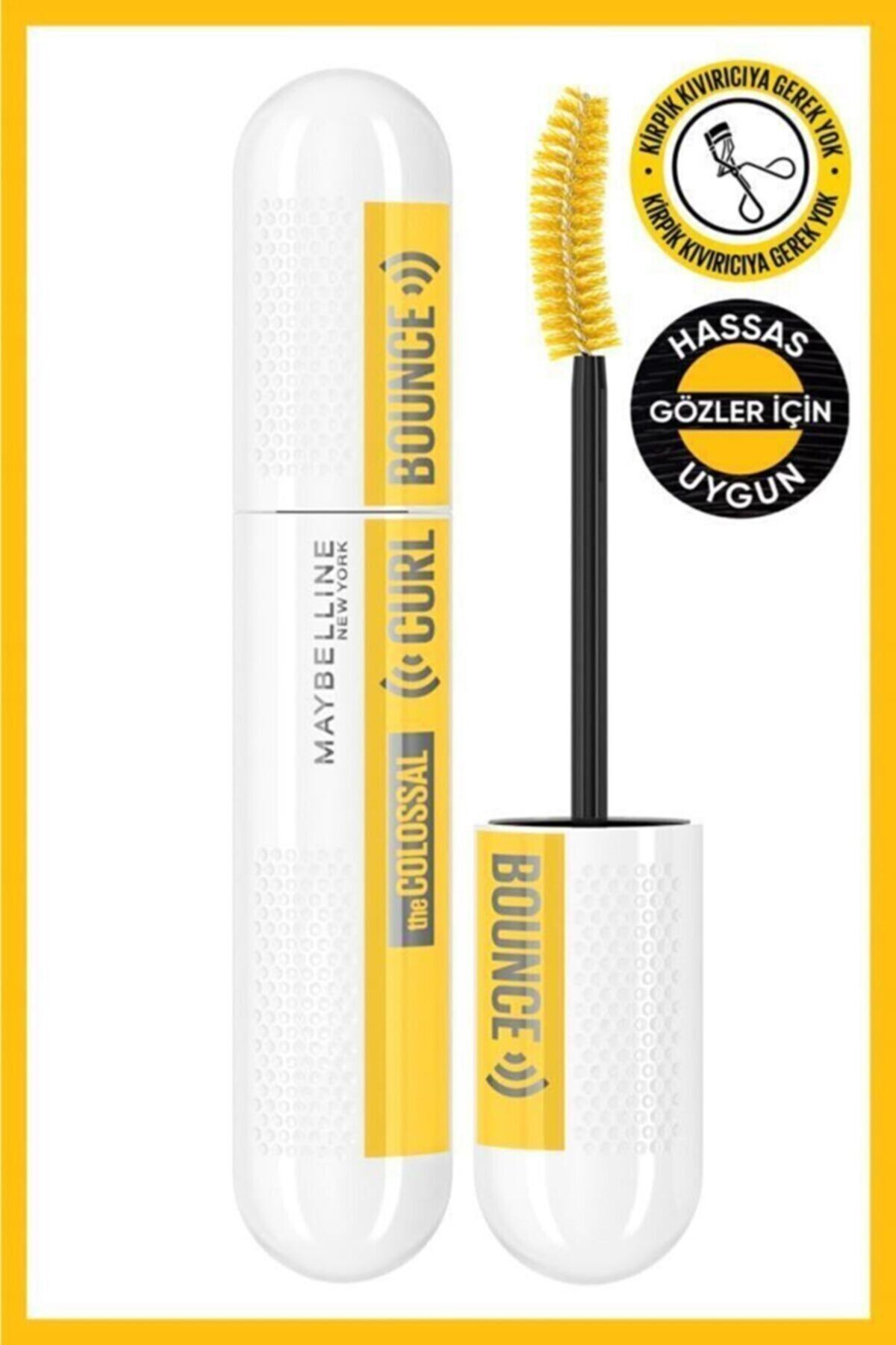 Maybelline Siyah Bonus Maskara - Colossal Curl Bounce Mascara 30145436