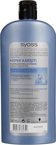 Syoss Kepeğe Karşı Şampuan 550 Ml