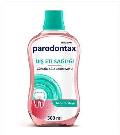 PARODONTAX Ağız Bakım Suyu Nane Ferahlığı 500 ml