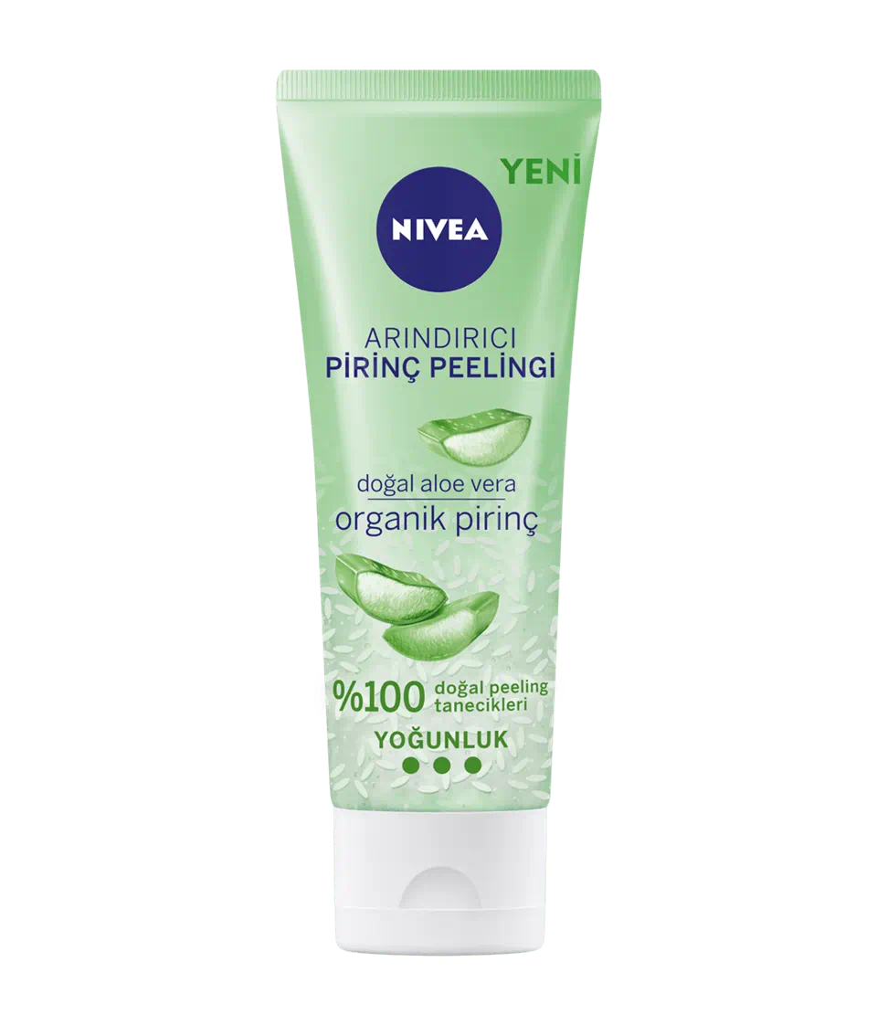 NIVEA ARINDIRICI ORGANİK PİRİNÇ PEELİNGİ