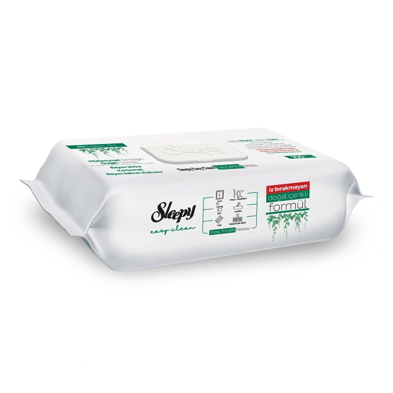 Sleepy Easy Clean Yüzey Temizlik Havlusu 100'lü