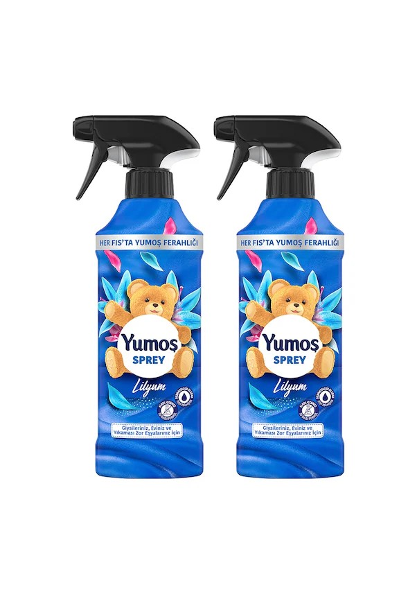 Yumoş Ev ve Tekstil Spreyi 450ml Lilyum x2