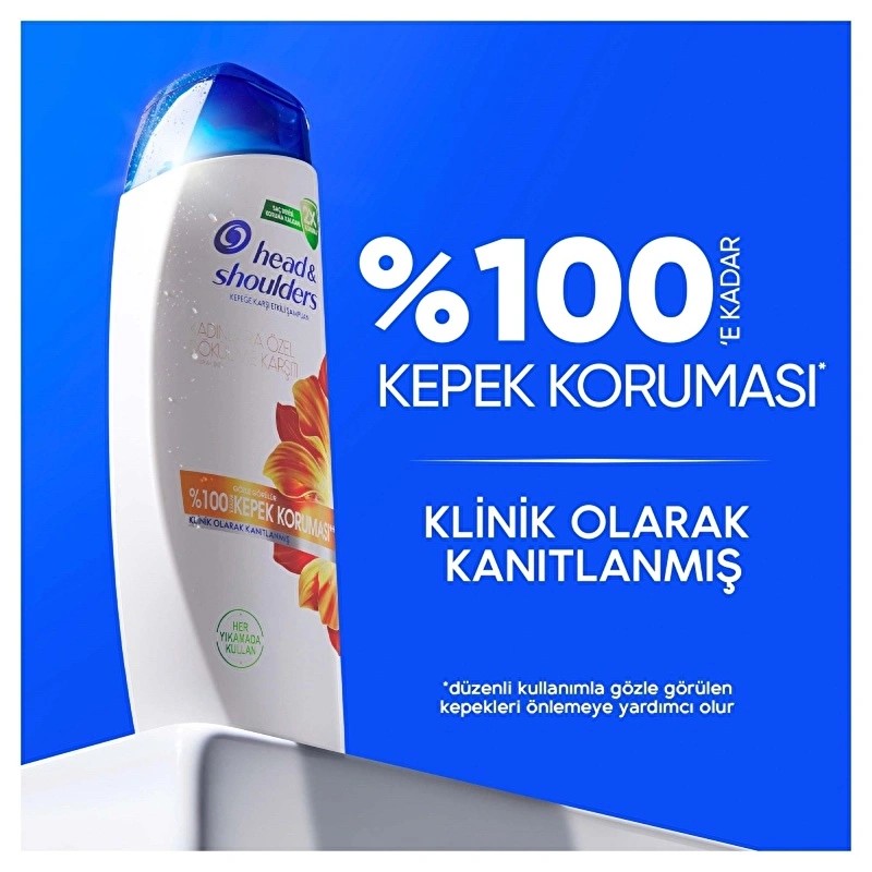 Head & Shoulders Kadınlara Özel Dökülme Karşıtı Kepeğe Karşı Etkili Şampuan