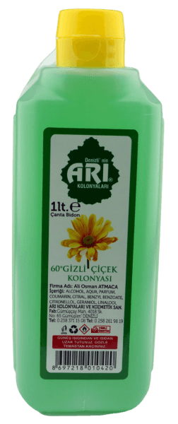 Arı Gizli Çiçek Kolonyası 1000ml
