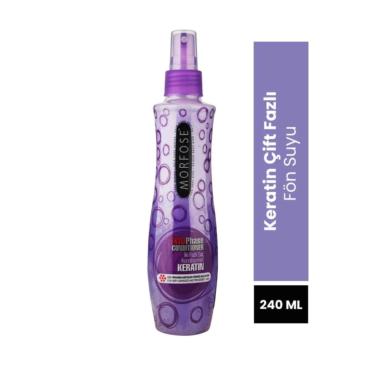 MORFOSE Fön Suyu Keratin-boyalı Saçlar İçin Mor 240 ml
