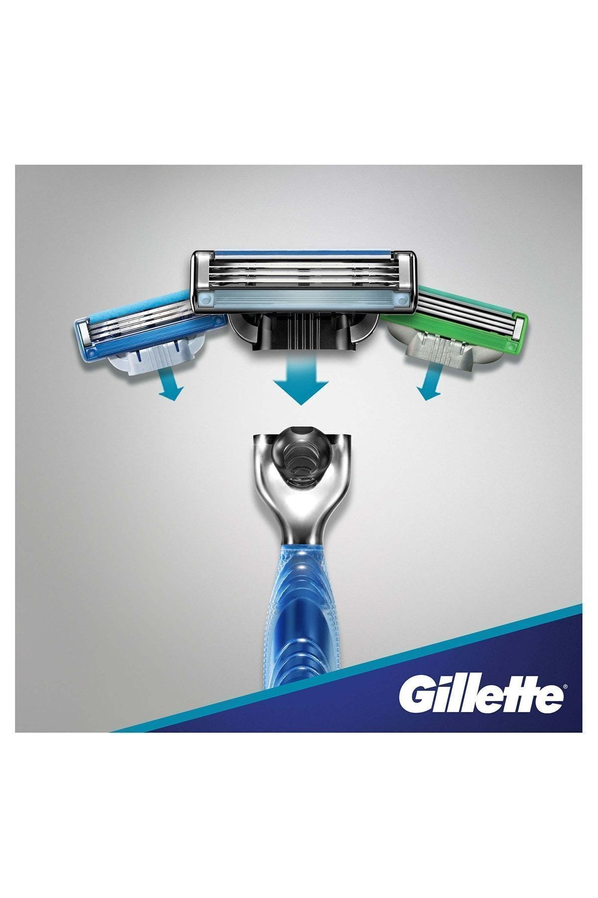 Gillette Mach3 Start Tıraş Makinesi 2 Yedekli