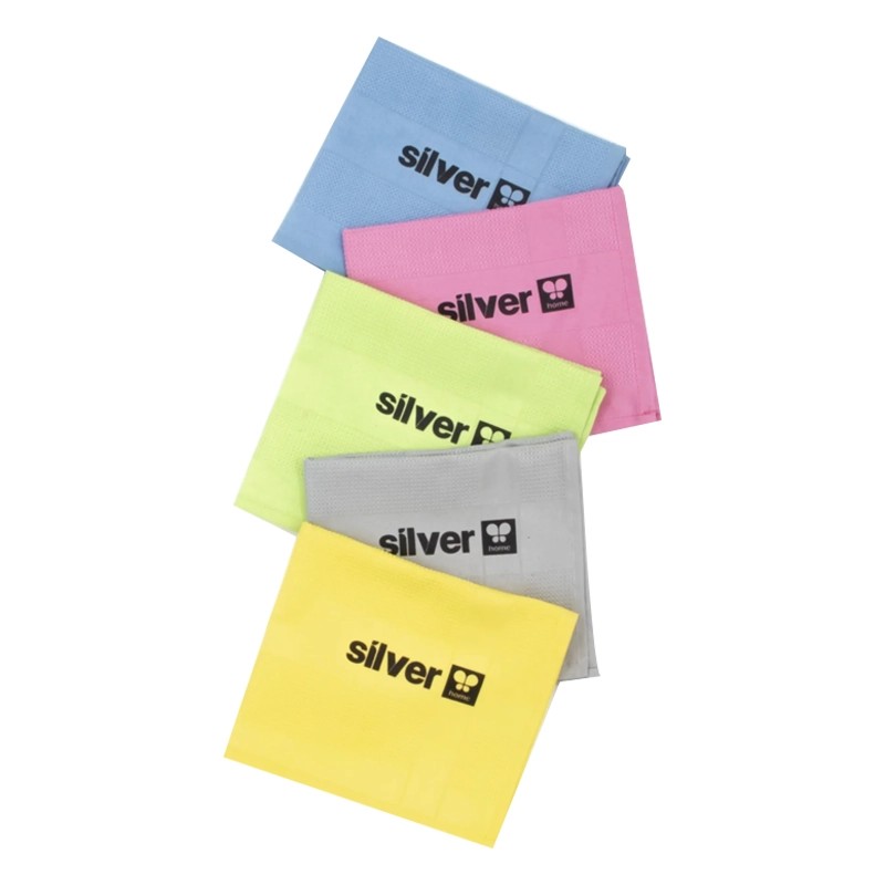 SİLVER HOME MICROFIBER DEKORATİF CAM BEZİ 42x60cm