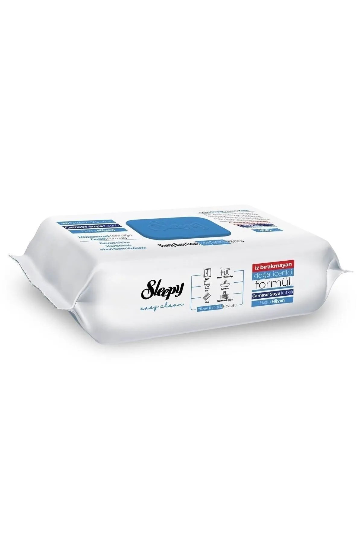 Sleepy Easy Clean Çamaşır Suyu Katkılı Yüzey Temizlik Havlusu 100 Lü