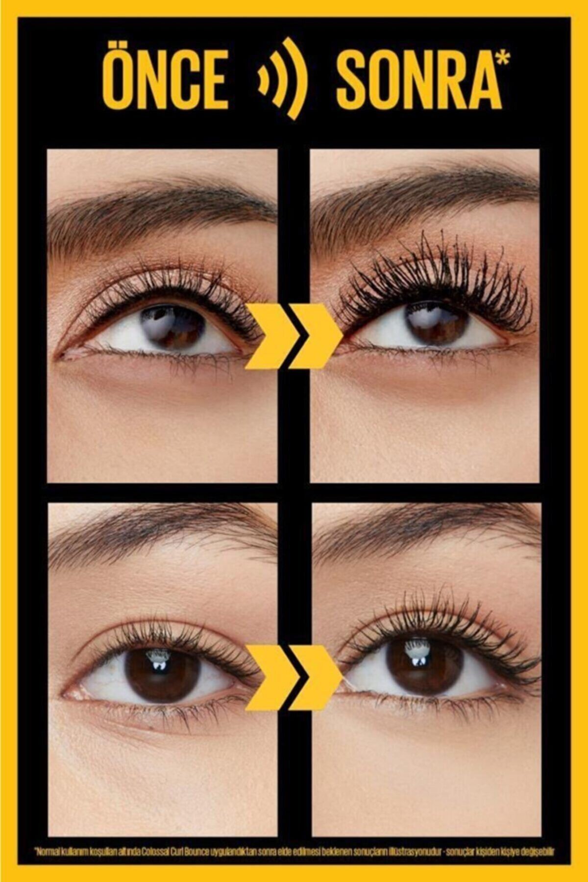 Maybelline Siyah Bonus Maskara - Colossal Curl Bounce Mascara 30145436