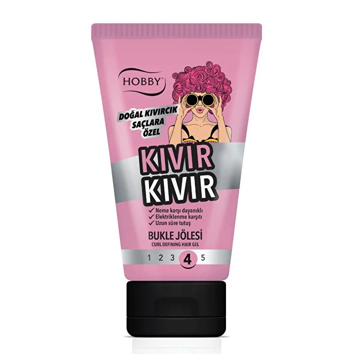 Hobby Saç Jölesi Kıvır Kıvır Doğal Kıvırcık Saçlar 150 Ml