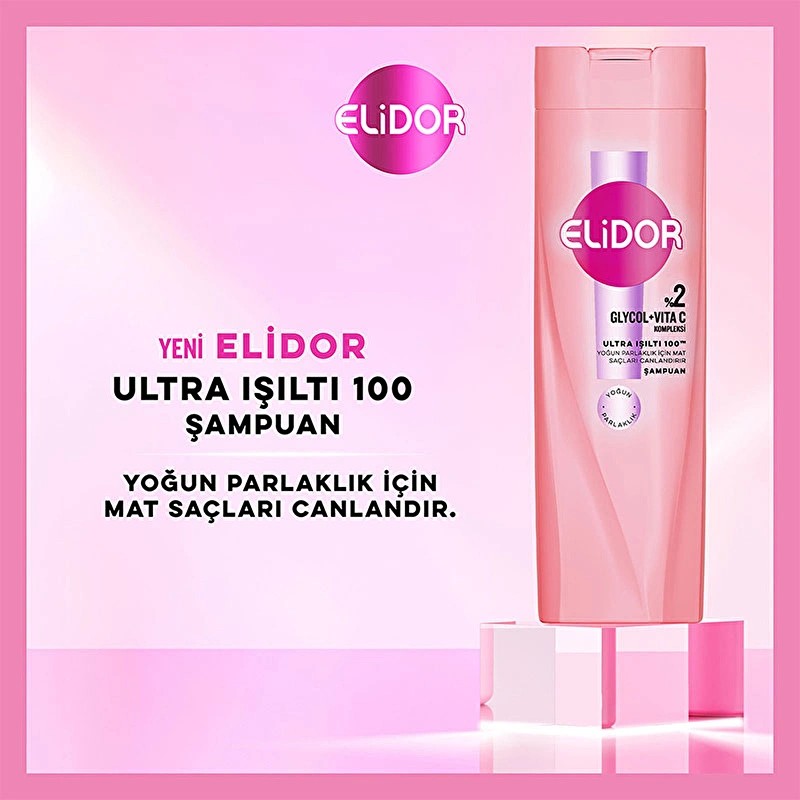 Elidor Superblend Şampuan İpeksi Yumuşaklık 400 ml