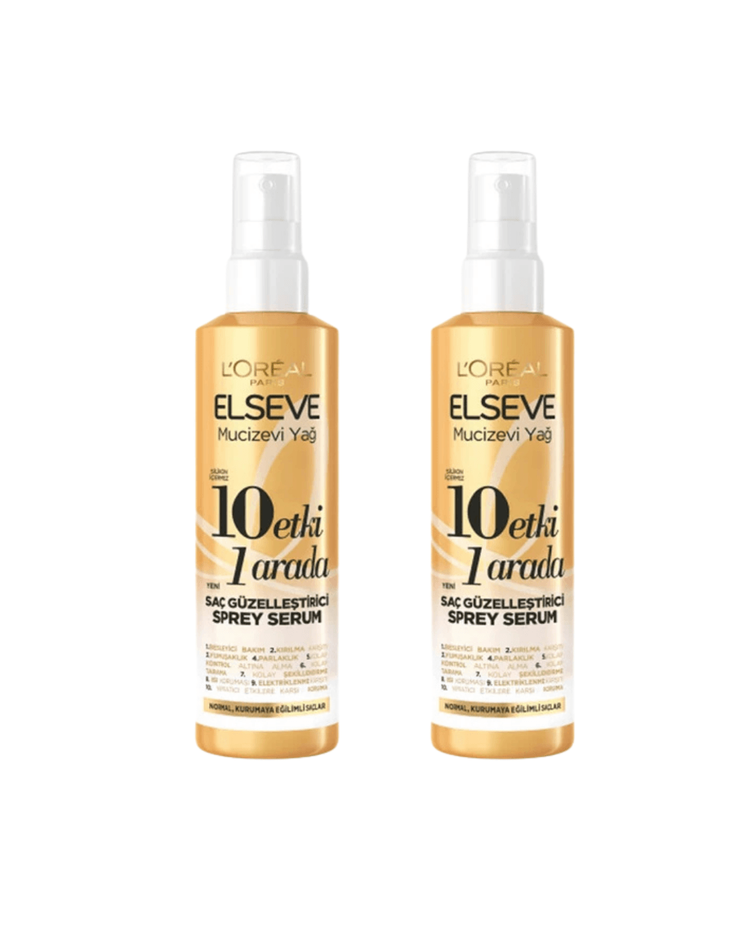 Loreal Elseve Mucizevi Yağ 10 Etki 1 Arada Saç Güzelleştirici Sprey Serum 150ml