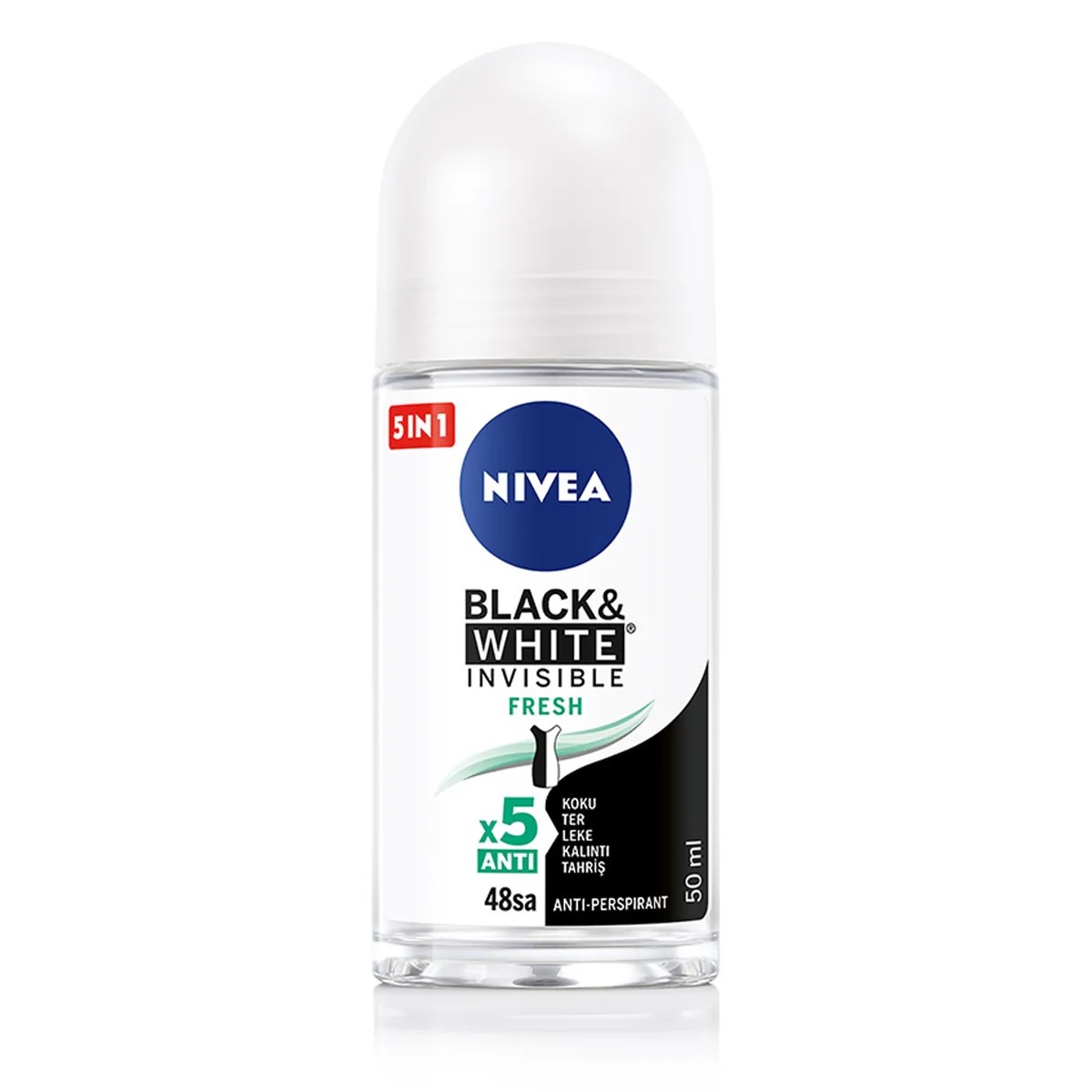 NIVEA Black&white Fresh Bayan Roll-on 50 ml