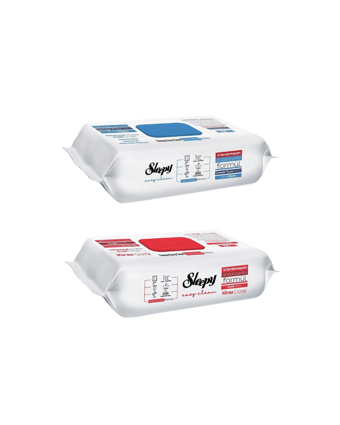 Sleepy Easy Clean Yüzey Temizlik Havlusu 2'Li Set (100 Yaprak)