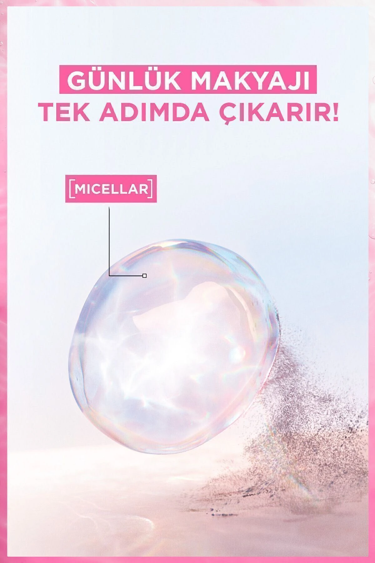 Garnier Micellar Kusursuz Makyaj Temizleme Suyu 100 Ml