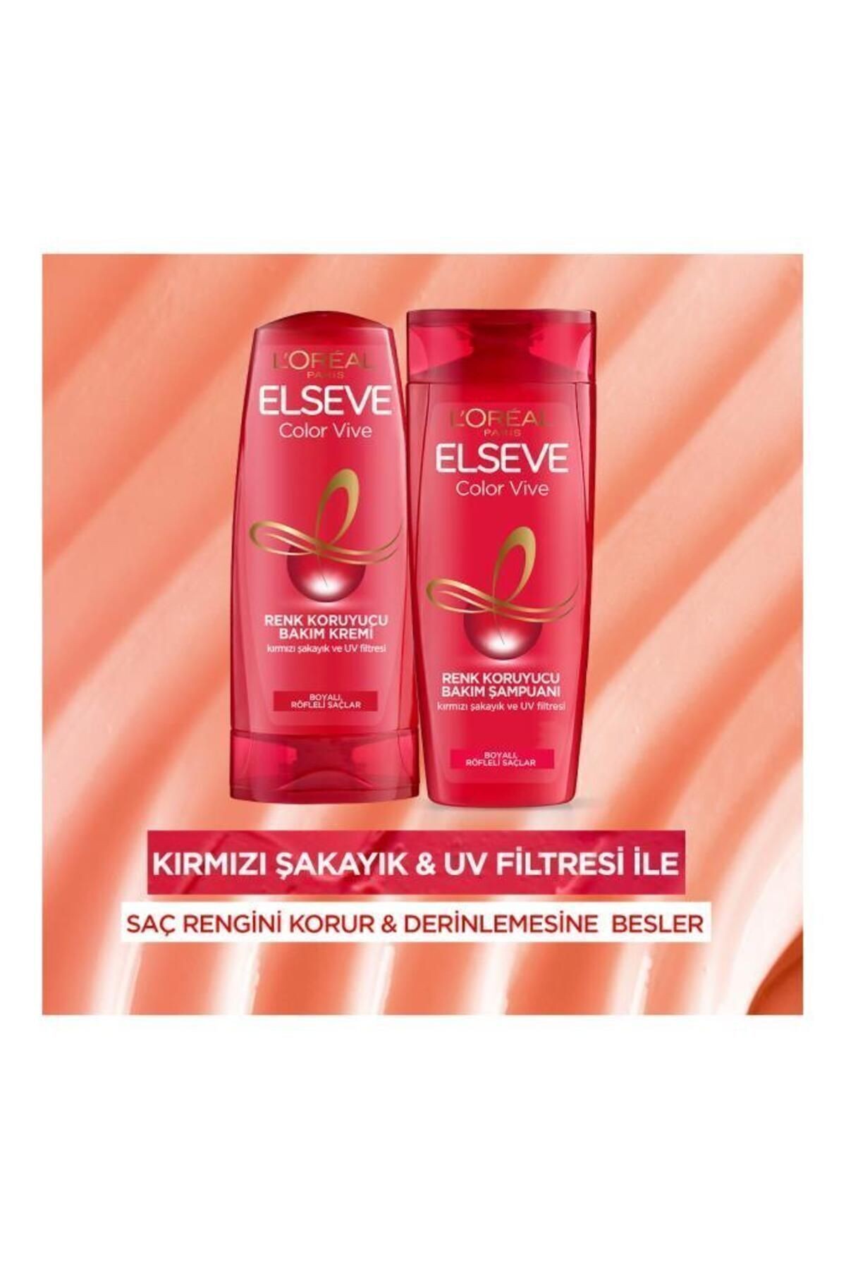 Loreal Elseve Renk Koruyucu Şampuan Seti & Turunculaşma Karşıtı Mor Şampuan