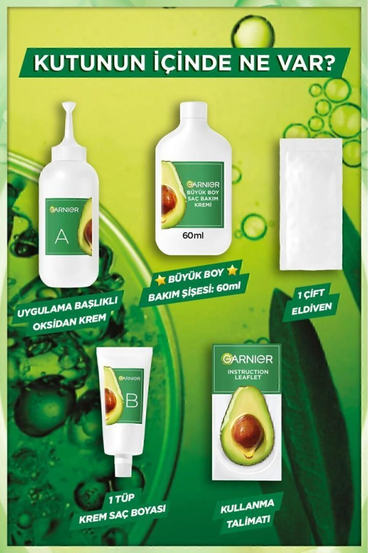 Garnier Nutrisse Yoğun Besleyici Kalıcı Krem Saç Boyası 4 Kahve