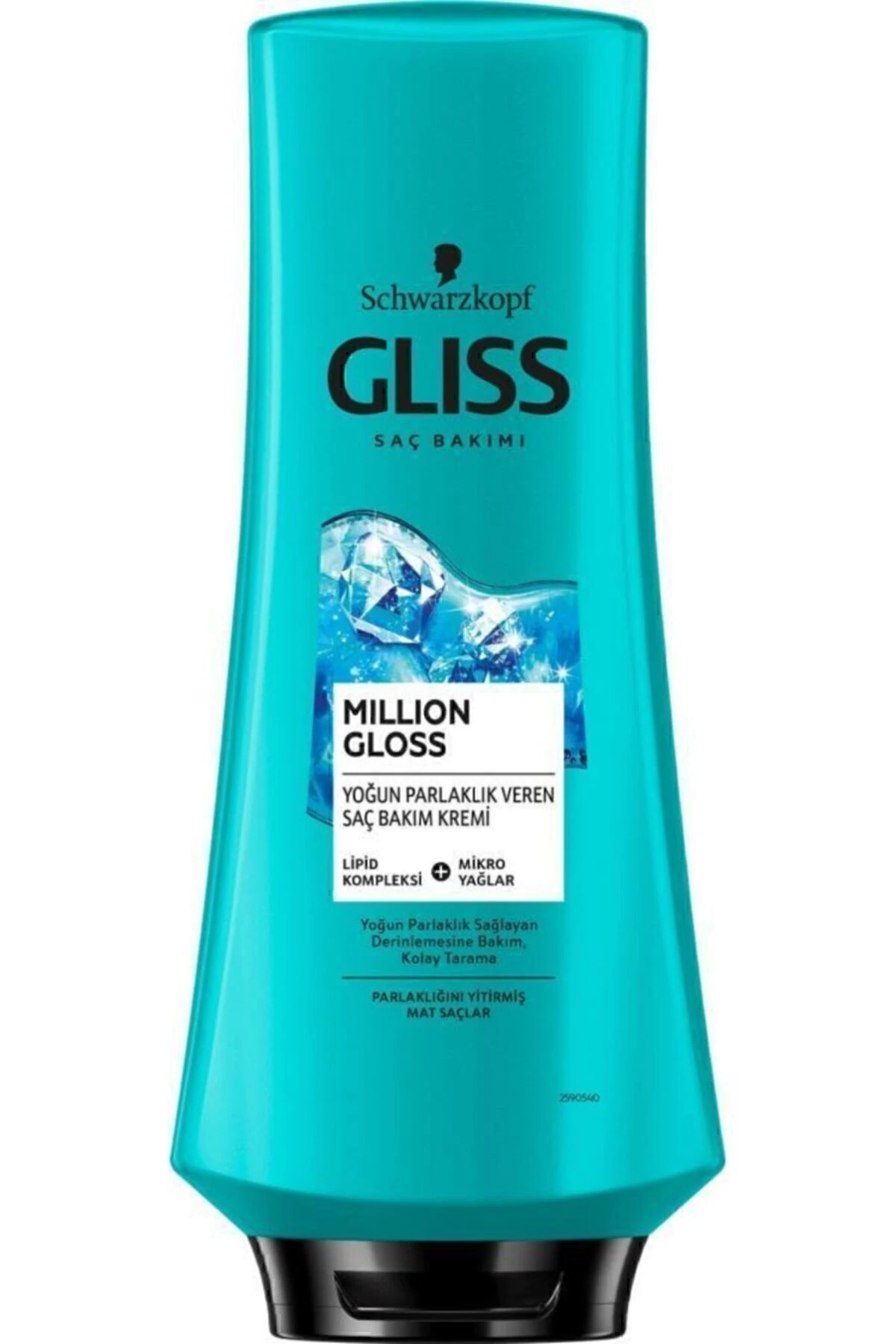 Gliss Million Gloss Yoğun Parlaklık Veren Saç Kremi 360 ml