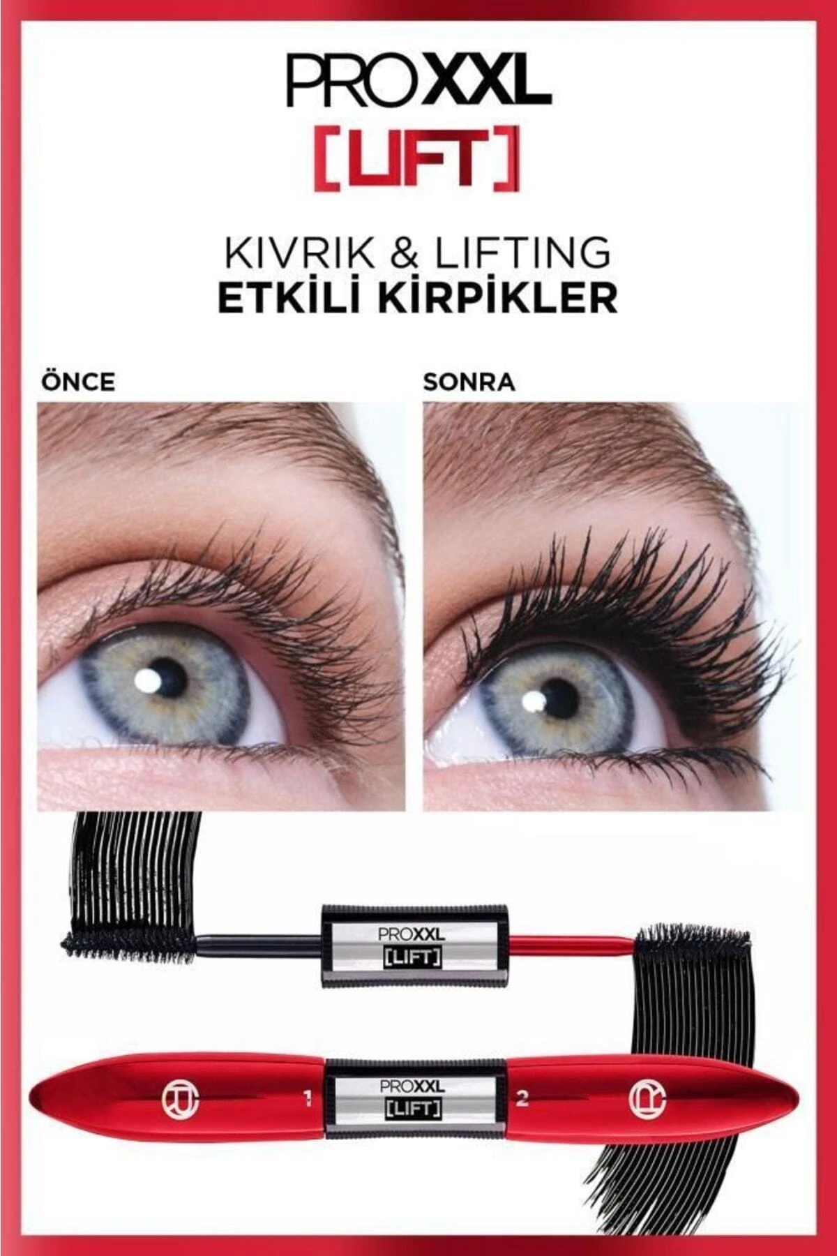 Loreal Paris Pro Xxl Lift Double Sided Maskara - Lash Lifting Effect