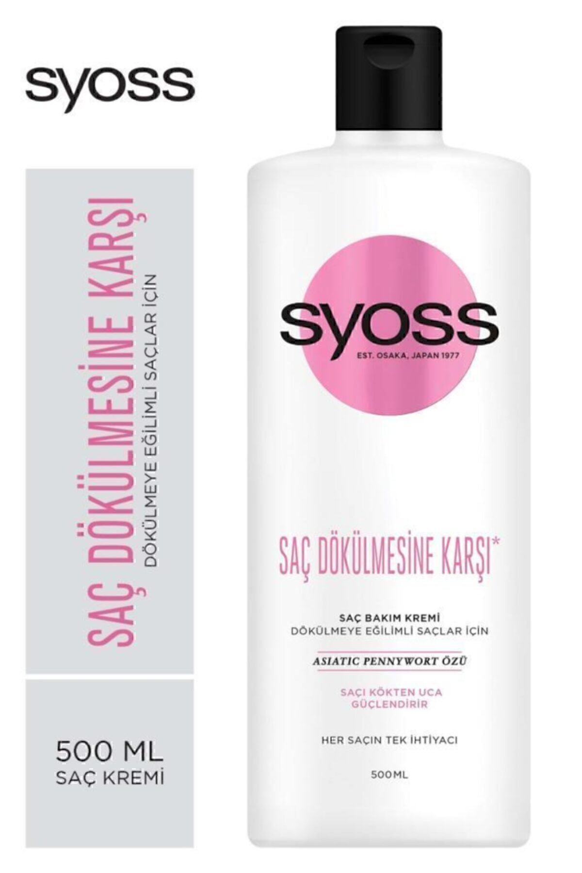 Syoss Saç Dökülmesine Karşı Saç Kremi 500 ml - Güçlü Besleyici Formül