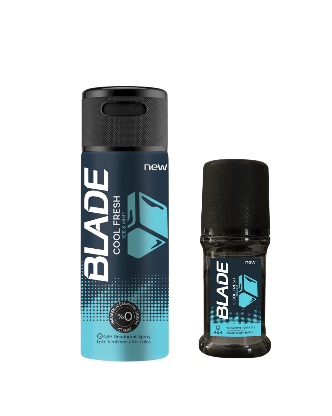 BLADE Cool Fresh Erkek Deodorant Sprey 150 ml + BLADE Erkek Roll On Cool Fresh 50 ml