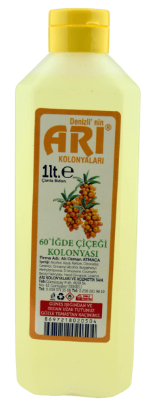Arı İğde Çiçeği Kolonyası 1000ml