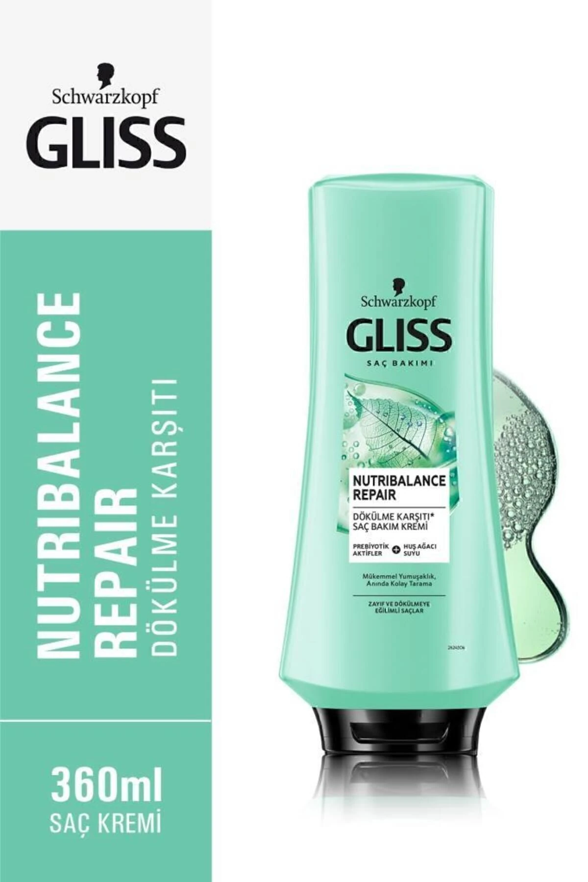 Gliss Schwarzkopf Gliss Nutribalance Saç Bakım Kremi 360 ml