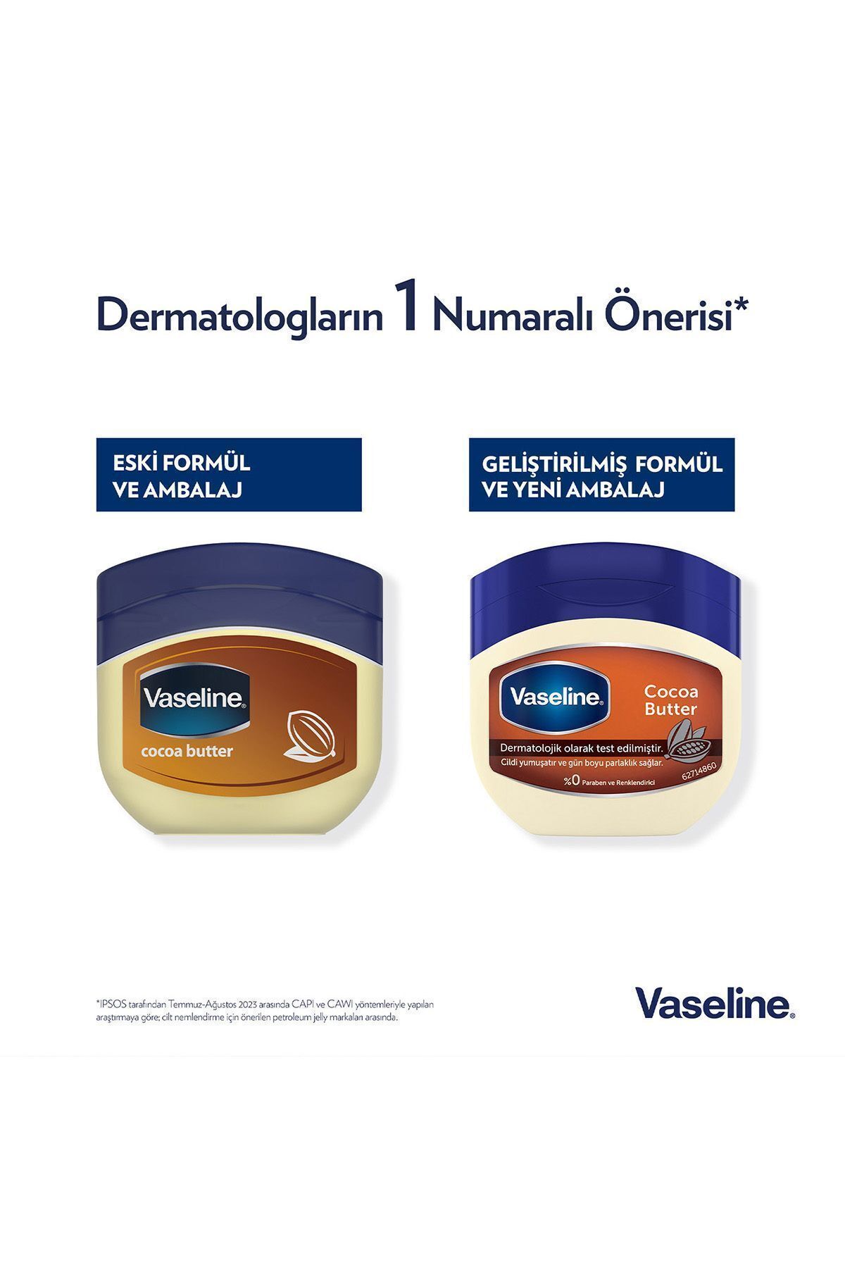 Vaseline Cocoa Butter Nemlendirici Jel 100 Ml x 2 Adet