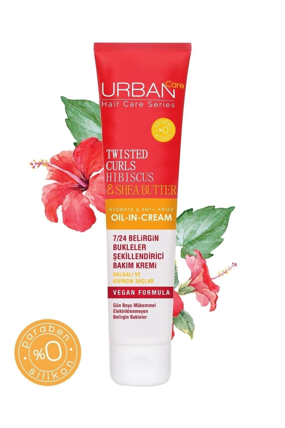 Urban Care Twisted Curls Hibiscus & Shea Butter Durulanmayan Bukle Belirginleştirici 7/24 175 Ml