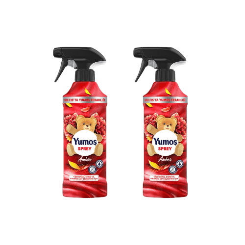 Yumoş Ev ve Tekstil Spreyi 450ml Amber x2