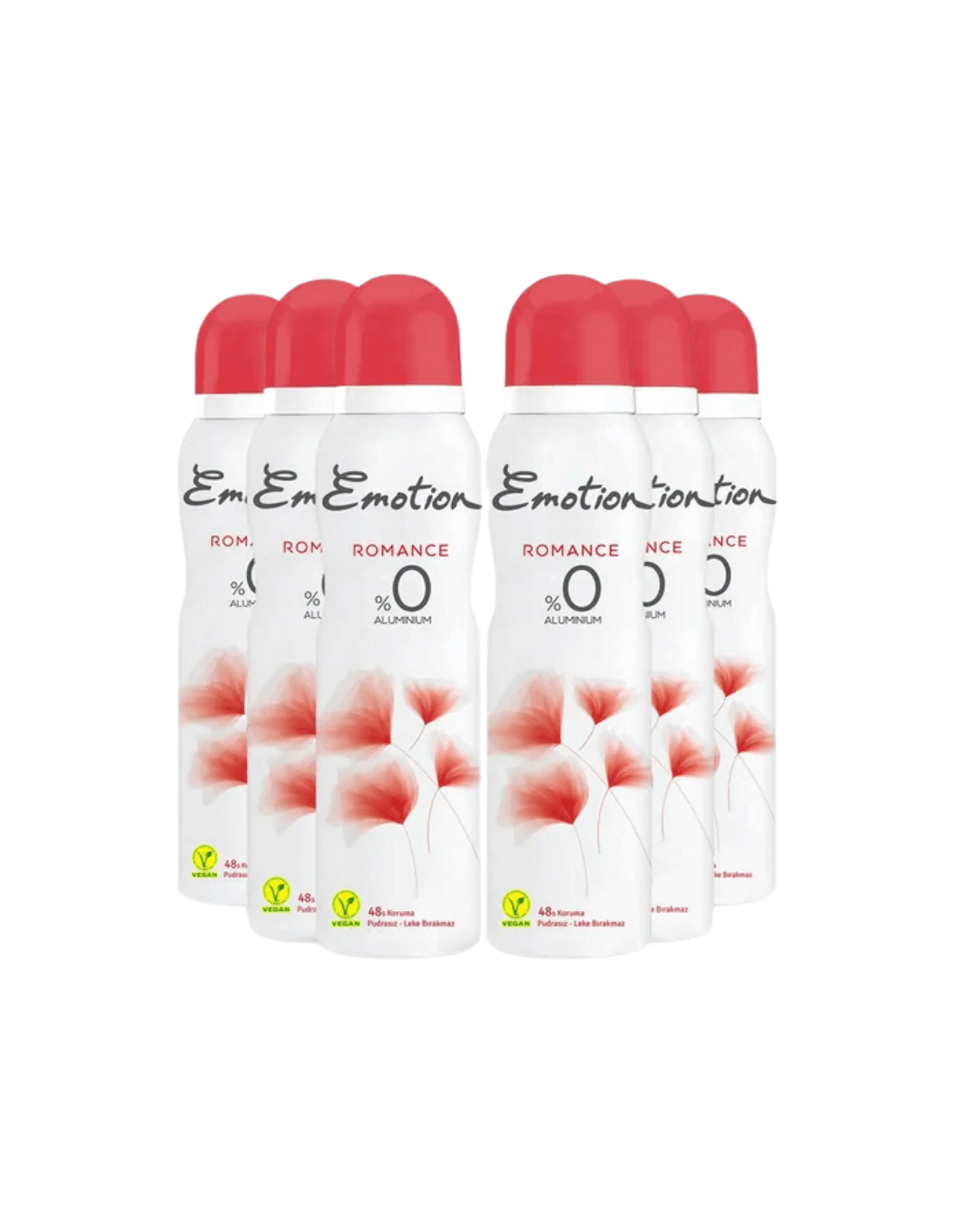 Emotion Romance Kadın Deodorant 6x150ml
